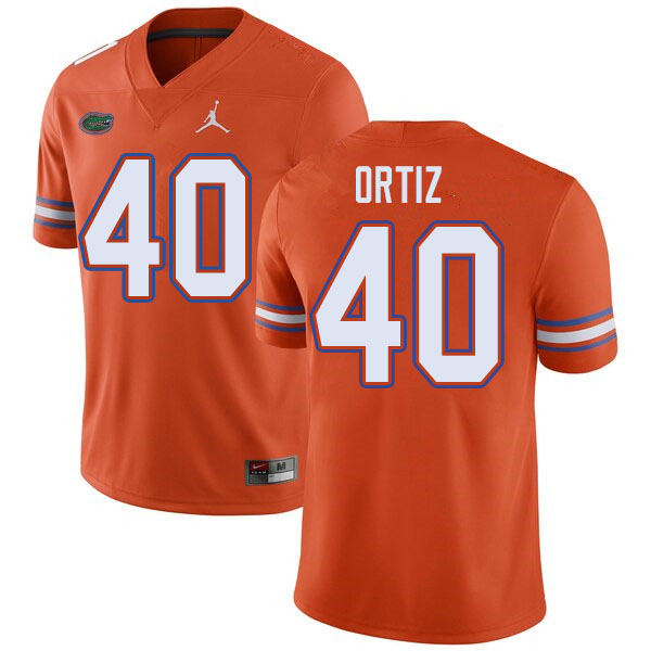 Jordan Brand Men #40 Marco Ortiz Florida Gators College Football Jerseys Sale-Orange